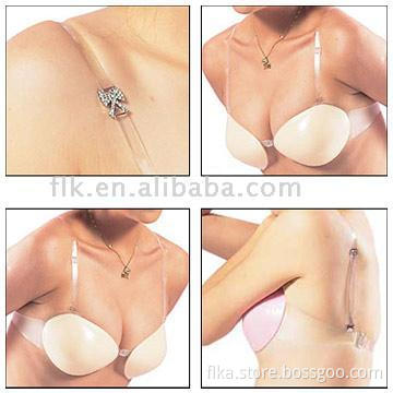 Shoulder Strap Silicone Bra